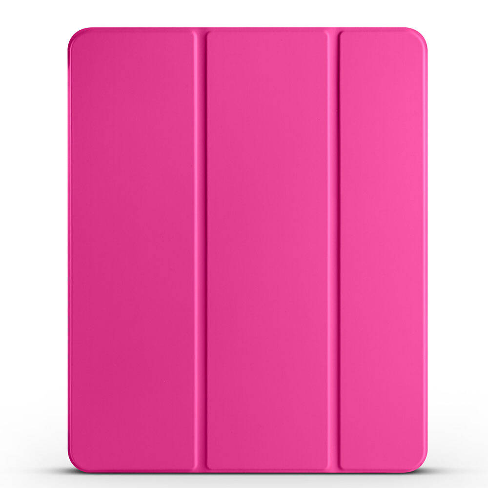 __vg|Pembe Koyu|0|8680436793657-01|Apple iPad Pro 13 2024 Zore Smart Cover Kalem Bölmeli Standlı 1-1 Kılıf