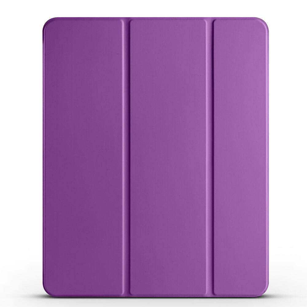 __vg|Mor|0|8680436793664-01|Apple iPad Pro 13 2024 Zore Smart Cover Kalem Bölmeli Standlı 1-1 Kılıf