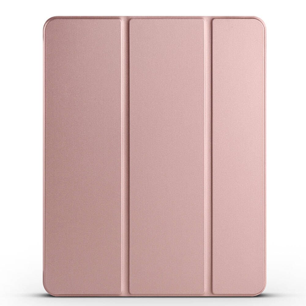 __vg|Rose Gold|0|8680436793671-01|Apple iPad Pro 13 2024 Zore Smart Cover Kalem Bölmeli Standlı 1-1 Kılıf