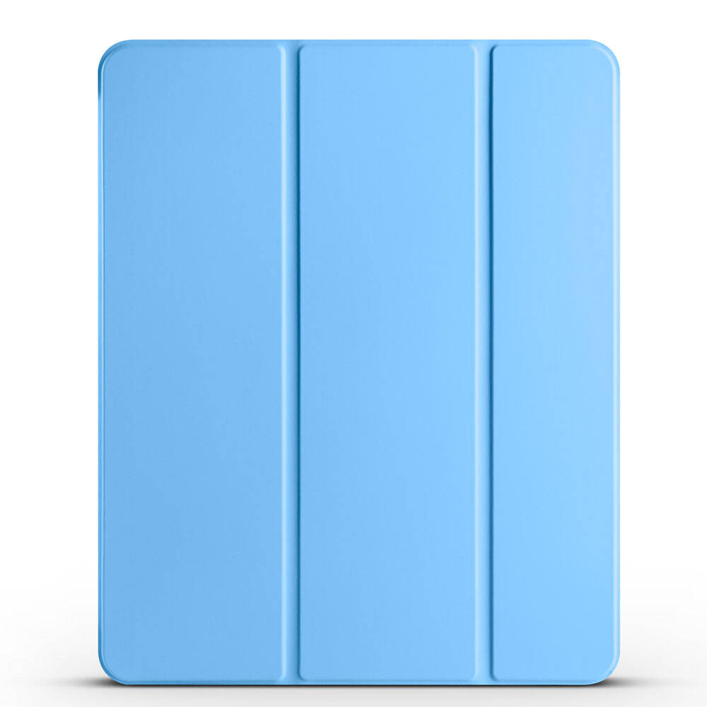 __vg|Mavi|0|8680436793695-01|Apple iPad Pro 13 2024 Zore Smart Cover Kalem Bölmeli Standlı 1-1 Kılıf