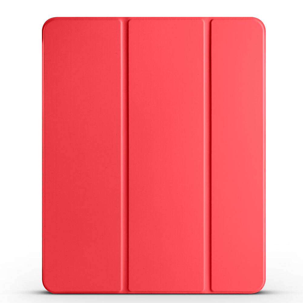 __vg|Kırmızı|0|8680436793701-01|Apple iPad Pro 13 2024 Zore Smart Cover Kalem Bölmeli Standlı 1-1 Kılıf
