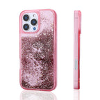 __vg|Pembe|0|8680436821596-01|Apple iPhone 14 Pro Max Kılıf Sıvılı Simli Şeffaf Arka Yüzey Gordonix Keto Silikon Kapak