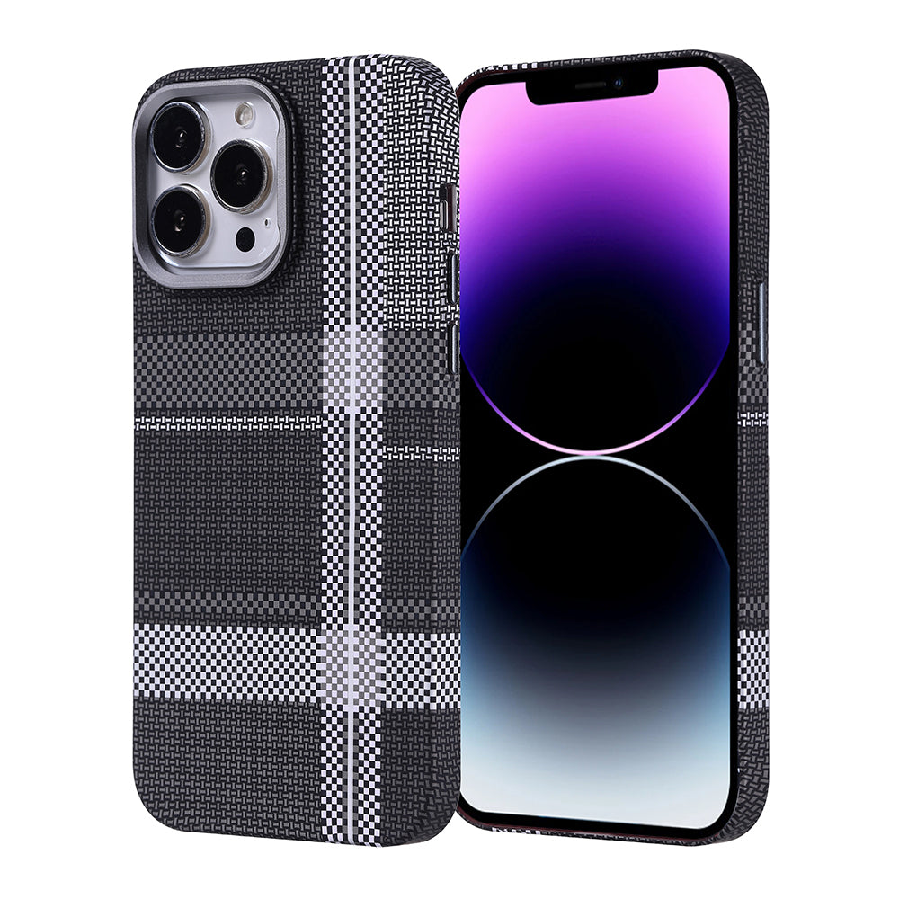 __vg|Gri-Siyah|0|8680436849262-01|Apple iPhone 14 Pro Max Kılıf MagSafe Şarj Özellikli Karbon Fiber Görünümlü Gordonix Nekst Kapak
