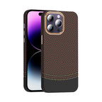 __vg|Gold-Siyah|0|8680436850220-01|Apple iPhone 14 Pro Max Kılıf MagSafe Şarj Özellikli Karbon Fiber Görünümlü Gordonix Gros Kapak