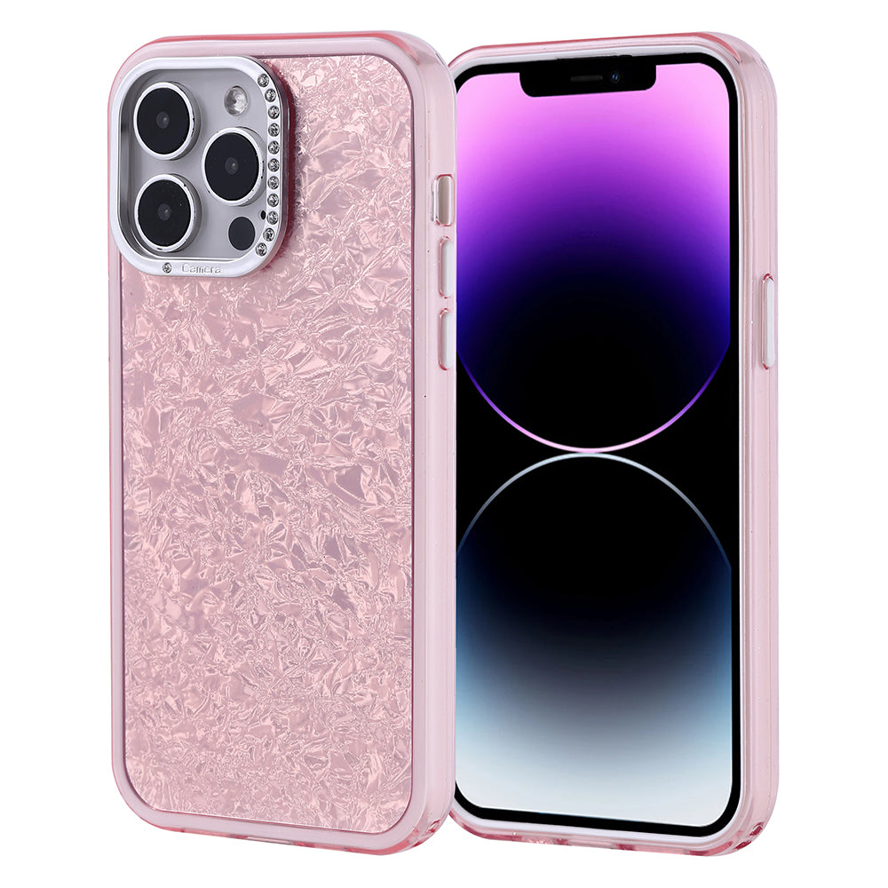 __vg|Pembe|0|8680436854419-01|Apple iPhone 14 Pro Max Kılıf Taşlı Tasarımlı Gordonix Kapi Kapak