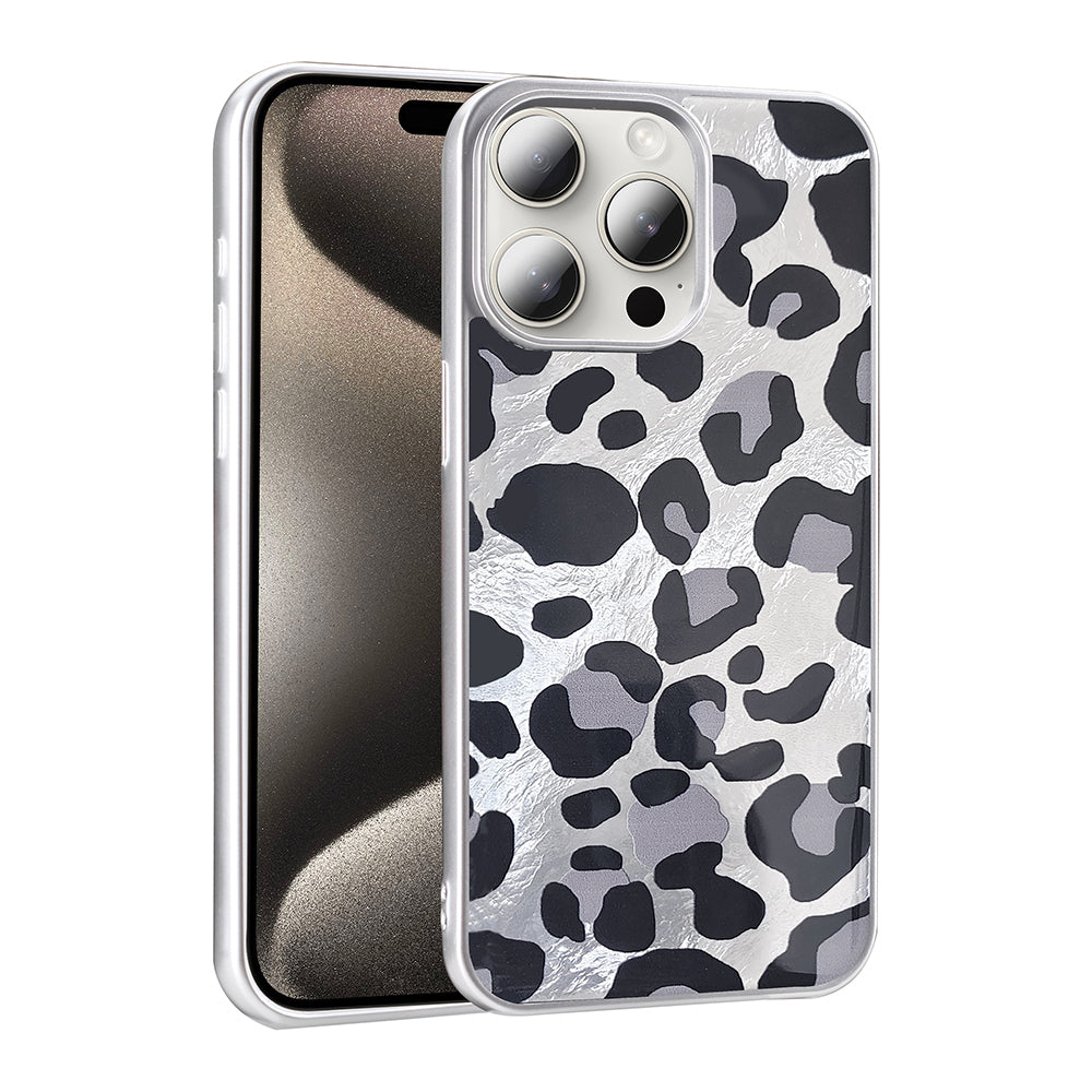 __vg|Gri Leopar|0|8680436855256-01|Apple iPhone 14 Pro Max Kılıf Desenli Gordonix Mep Kapak