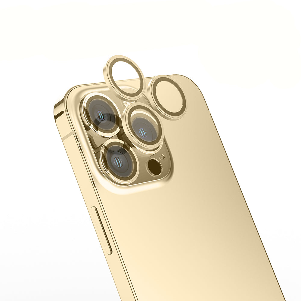__vg|Gold|0|8680436875810-01|Apple iPhone 14 Pro Max Gordonix Mikro Kamera Lens Koruyucu
