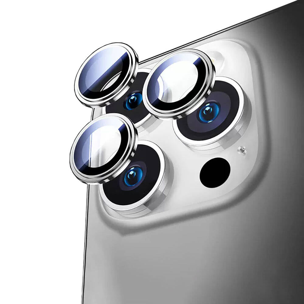 __vg|Gümüş|0|8680436896532-01|Apple iPhone 17 Pro Max​ Wiwu Lens Guard Metal Kamera Lens Koruyucu