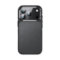 __vg|Siyah|0|8680436907719-01|Apple iPhone 17 Pro Max Kılıf Karbon Fiber Görünümlü Wlons Marin Kapak