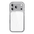 __vg|Beyaz|0|8680436908983-01|Apple iPhone 17 Pro Max Kılıf MagSafe Şarj Özellikli Şeffaf Tasarımlı Wlons Apel Kapak