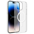 __vg|Şeffaf|0|8680436910030-01|Apple iPhone 14 Pro Max Kamera Korumalı MagSafe Şarj Özellikli Şeffaf Gordonix London Sert PC Kapak