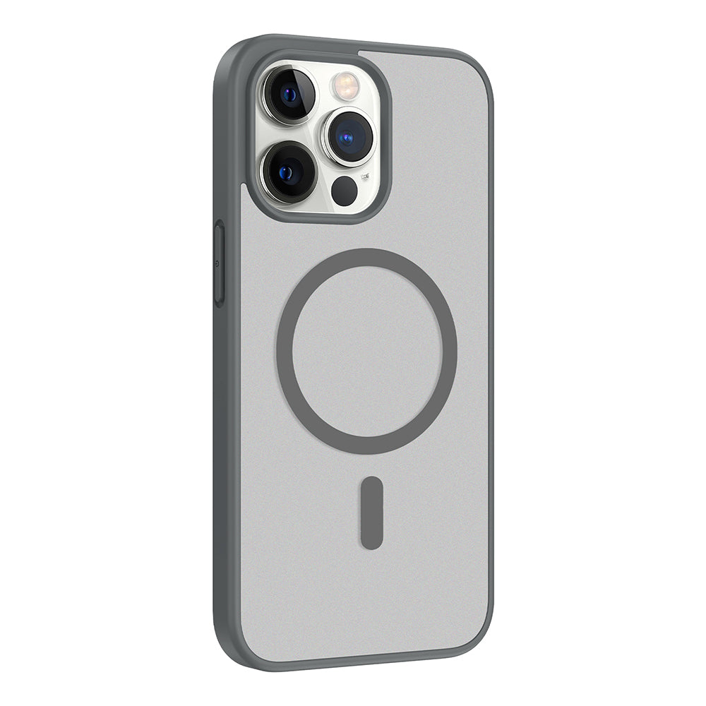__vg|Gri|1|8680436917732-02|Apple iPhone 14 Pro Max Kılıf MagSafe Şarj Özellikli Gordonix Babet Kapak