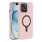 __vg|Açık Pembe|0|8680436940204-01|Apple iPhone 14 Pro Max Kılıf MagSafe Şarj Özellikli Gordonix Aris Silikon Kapak