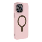 __vg|Açık Pembe|2|8680436940204-03|Apple iPhone 14 Pro Max Kılıf MagSafe Şarj Özellikli Gordonix Aris Silikon Kapak