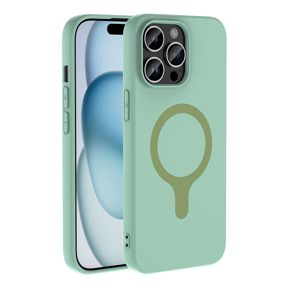 __vg|Turkuaz|0|8680436940259-01|Apple iPhone 14 Pro Max Kılıf MagSafe Şarj Özellikli Gordonix Aris Silikon Kapak
