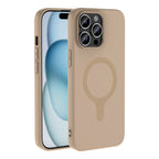 __vg|Krem|0|8680436940266-01|Apple iPhone 14 Pro Max Kılıf MagSafe Şarj Özellikli Gordonix Aris Silikon Kapak