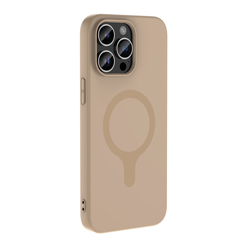 __vg|Krem|2|8680436940266-03|Apple iPhone 14 Pro Max Kılıf MagSafe Şarj Özellikli Gordonix Aris Silikon Kapak