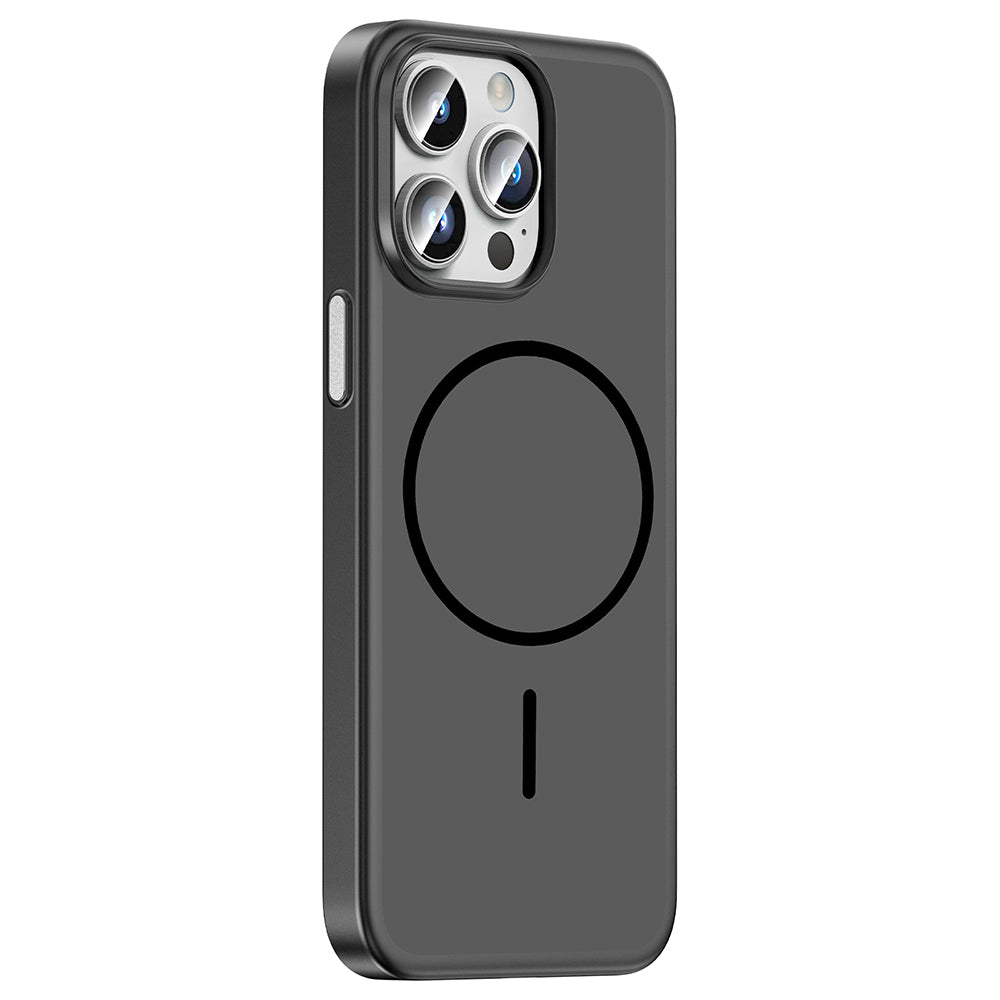 __vg|Siyah|1|8680436941348-02|Apple iPhone 14 Pro Max Kılıf MagSafe Şarj Özellikli Gordonix Lora PC Kapak