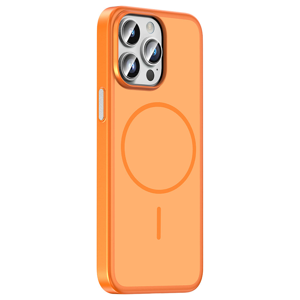__vg|Turuncu|1|8680436941379-02|Apple iPhone 14 Pro Max Kılıf MagSafe Şarj Özellikli Gordonix Lora PC Kapak