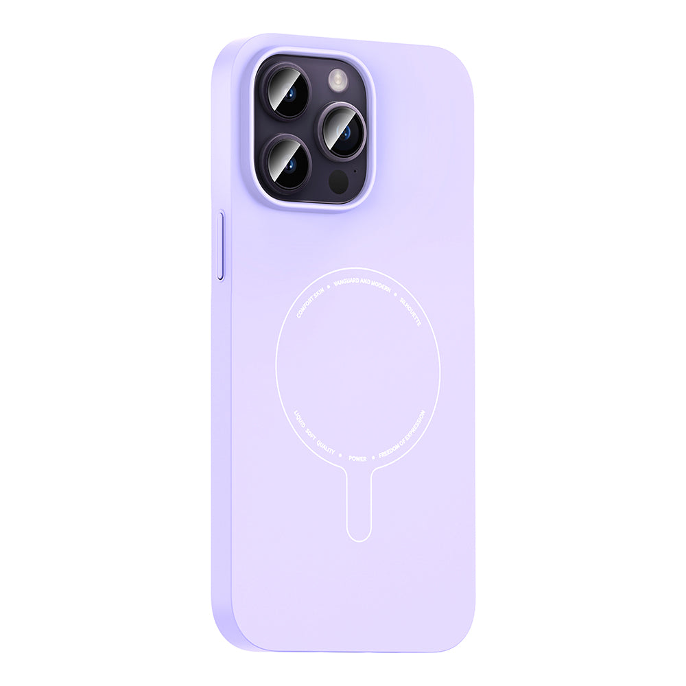 __vg|Lila|1|8680436941959-02|Apple iPhone 14 Pro Max Kılıf MagSafe Şarj Özellikli Kamera Korumalı Gordonix Elio Sert PC Kapak