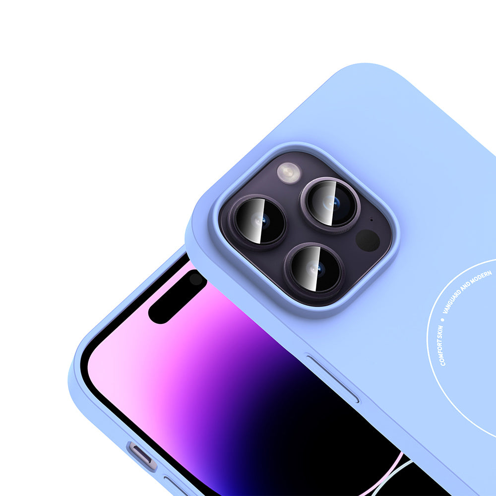 __vg|Açık Mavi|2|8680436941966-03|Apple iPhone 14 Pro Max Kılıf MagSafe Şarj Özellikli Kamera Korumalı Gordonix Elio Sert PC Kapak
