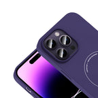 __vg|Derin Mor|2|8680436941980-03|Apple iPhone 14 Pro Max Kılıf MagSafe Şarj Özellikli Kamera Korumalı Gordonix Elio Sert PC Kapak