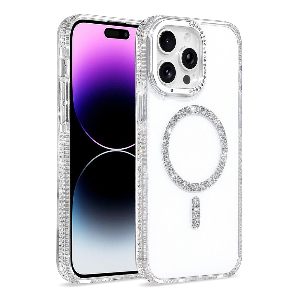 __vg|Şeffaf|0|8680436943212-01|Apple iPhone 14 Pro Max Kılıf MagSafe Şarj Özellikli Gordonix Tera Silikon Kapak
