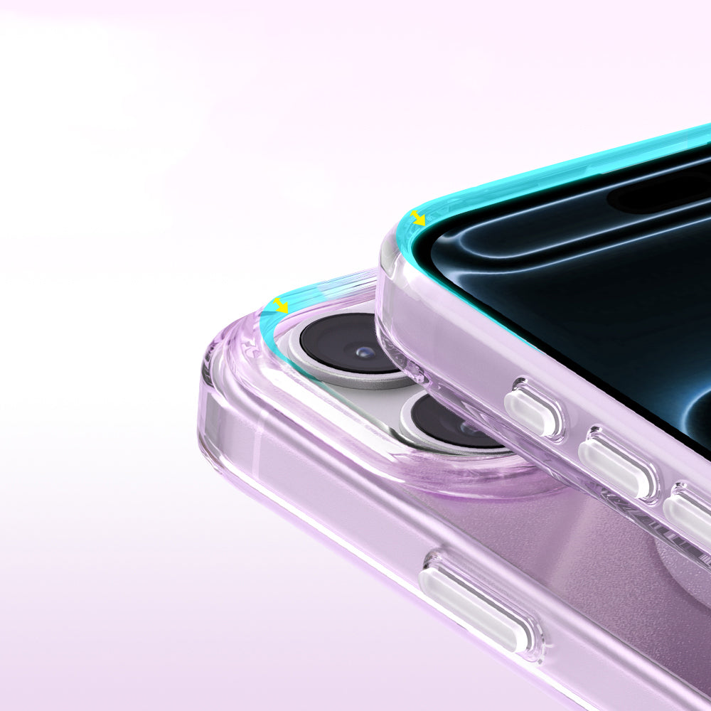 __vg|Mor|5|8680436945650-06|Apple iPhone 17 Pro Max Kılıf MagSafe Şarj Özellikli Orjinal Swarovski Taşlı Gordonix Paris Rovix Sert PC Kapak
