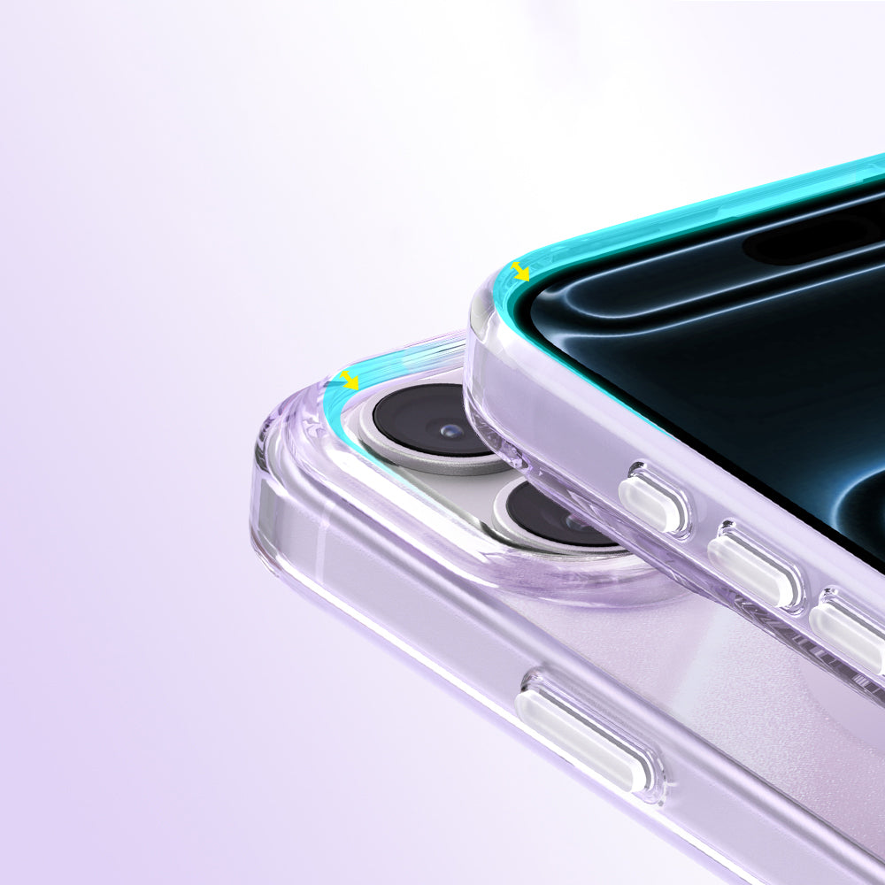 __vg|Açık Mor|9|8680436945674-10|Apple iPhone 17 Pro Max Kılıf MagSafe Şarj Özellikli Orjinal Swarovski Taşlı Gordonix Paris Rovix Sert PC Kapak