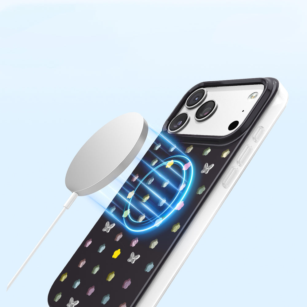 __vg|Siyah|4|8680436945797-05|Apple iPhone 17 Pro Max Kılıf MagSafe Şarj Özellikli Gordonix Paris Axen Sert PC Kapak
