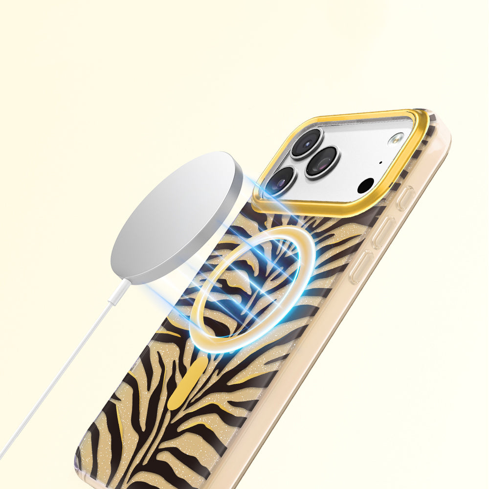 __vg|Gold|6|8680436945902-07|Apple iPhone 17 Pro Max Kılıf MagSafe Şarj Özellikli Gordonix Paris Veyro TPU Kapak