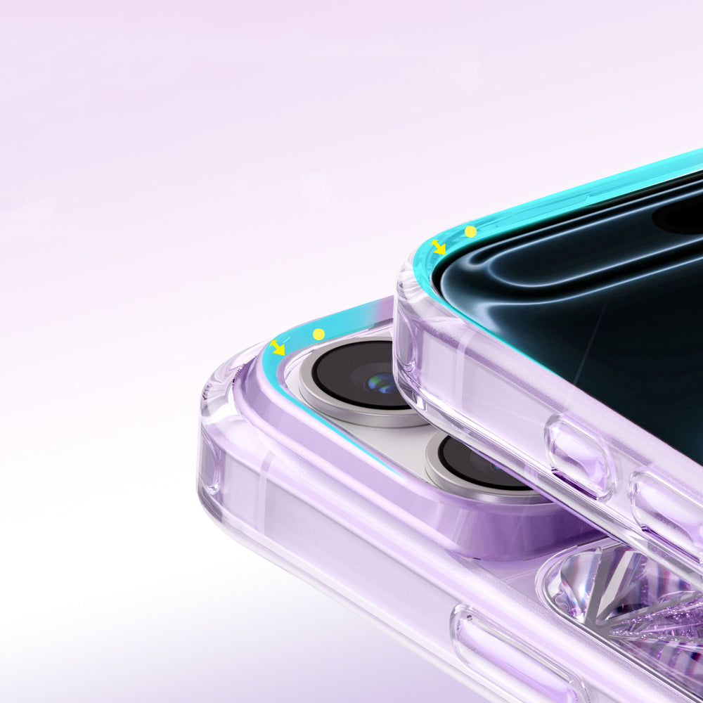 __vg|Mor|6|8680436946022-07|Apple iPhone 17 Pro Max Kılıf 3D Buz Blok Desenli Gordonix Paris Kairo TPU Kapak