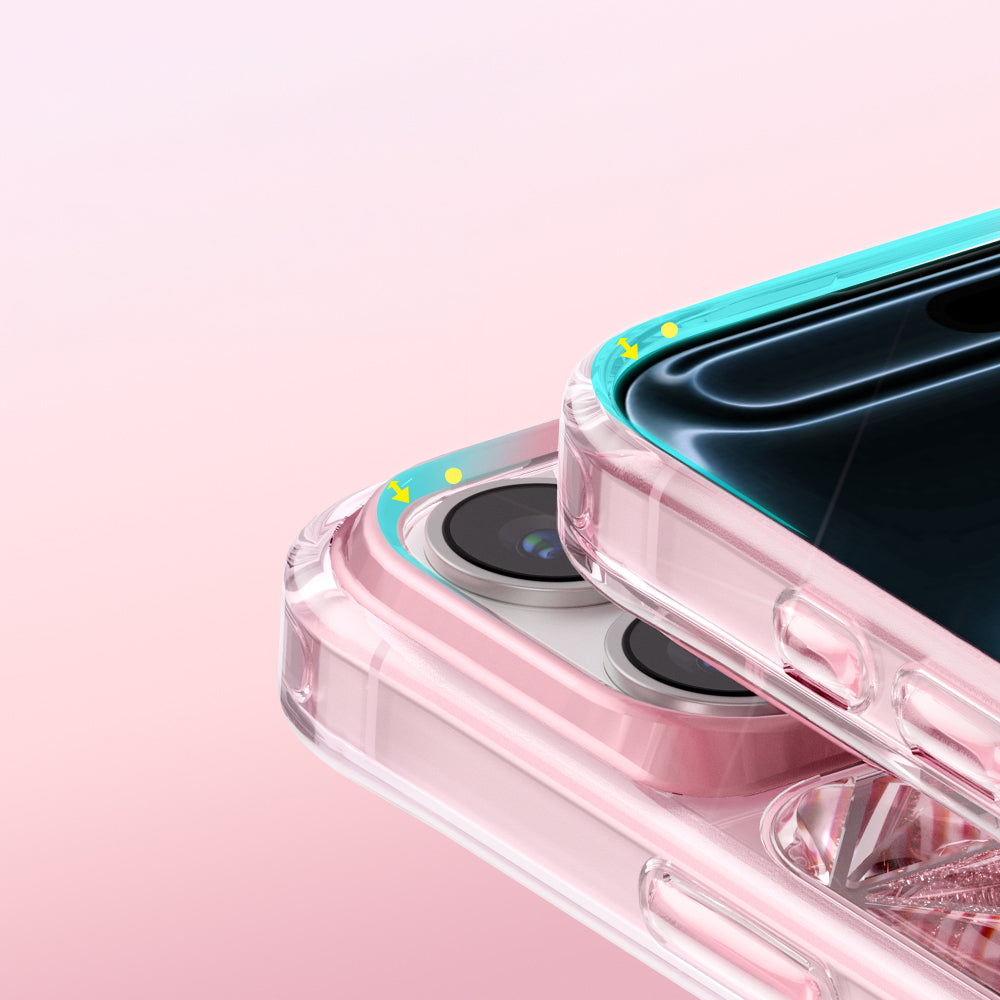 __vg|Pembe|6|8680436946039-07|Apple iPhone 17 Pro Max Kılıf 3D Buz Blok Desenli Gordonix Paris Kairo TPU Kapak