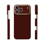 __vg|Bordo|0|8680436946350-01|Apple iPhone 17 Pro Max Kılıf MagSafe Şarj Özellikli Gordonix Paris Zerre Sert PC Kapak