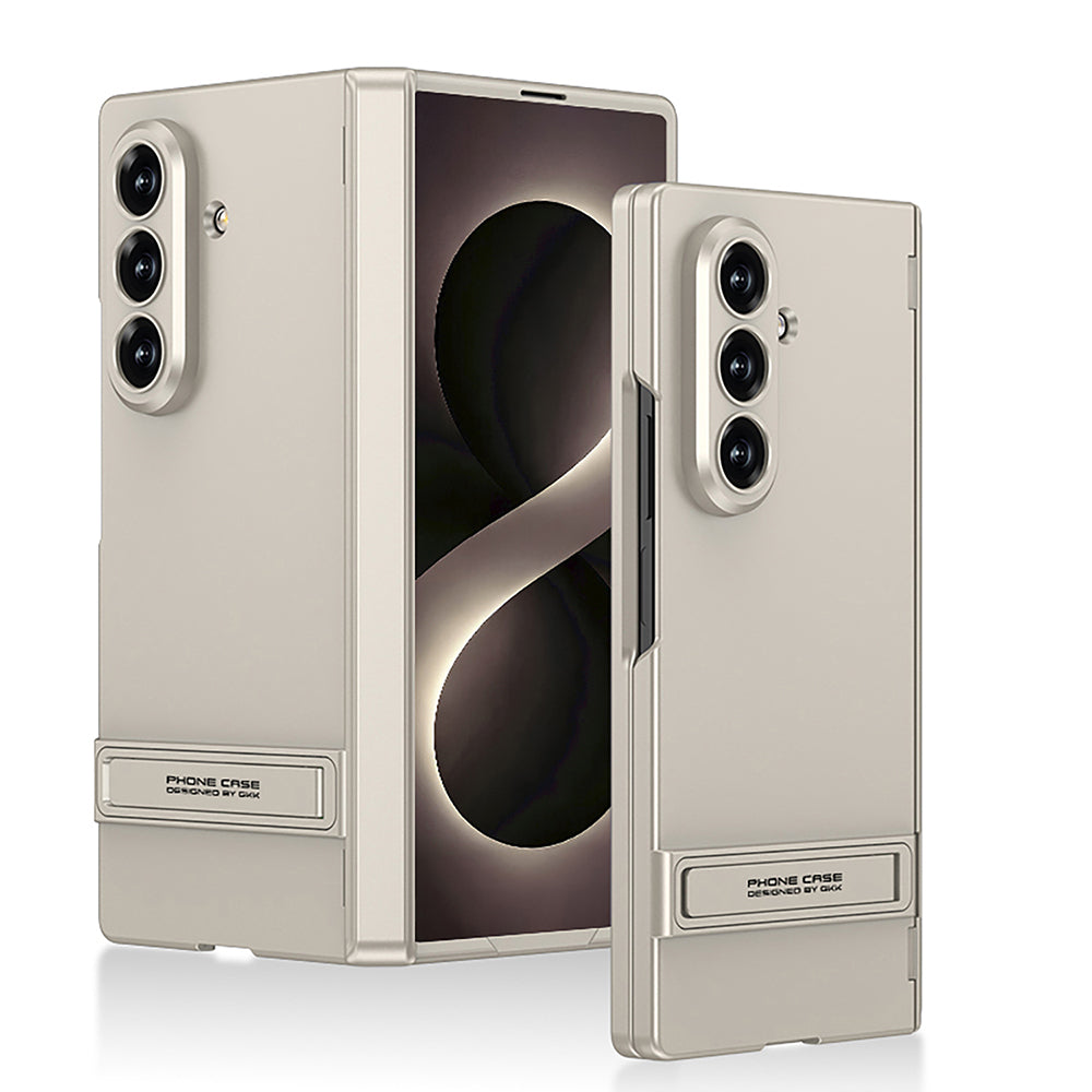 __vg|Titanyum|0|8680436951903-01|Galaxy Z Fold 8 Ultra Kılıf Gordonix Kıpta Standlı Kapak