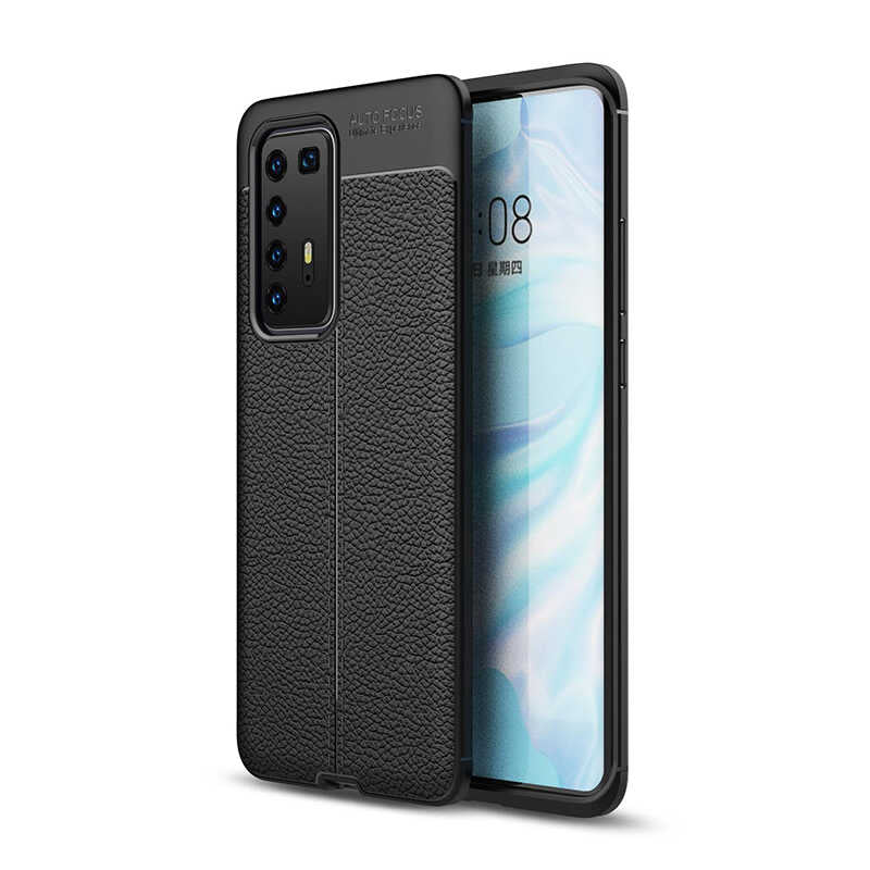 __vg|Siyah|0|8682314012232-01|Huawei P40 Pro Kılıf Gordonix Niss Silikon Kapak