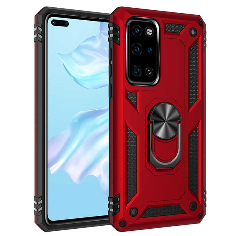 __vg|Kırmızı|0|8682314012546-01|Huawei P40 Kılıf Gordonix Vega Kapak