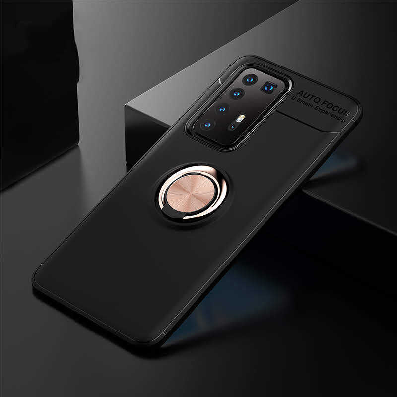 __vg|Siyah-Rose Gold|0|8682314015622-01|Huawei P40 Pro Kılıf Gordonix Ravel Silikon Kapak