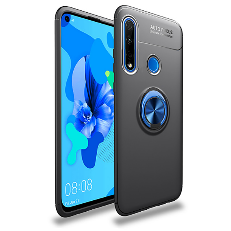 __vg|Siyah-Mavi|0|8682314015691-01|Huawei P40 Lite E Kılıf Gordonix Ravel Silikon Kapak