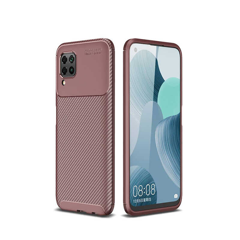 __vg|Kahverengi|0|8682314020695-01|Huawei P40 Lite Kılıf Gordonix Negro Silikon Kapak