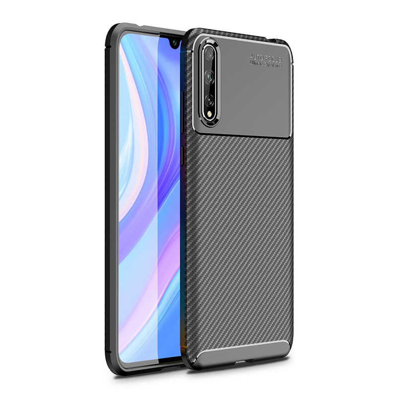 __vg|Siyah|0|8682314034517-01|Huawei P Smart S (Y8P) Kılıf Gordonix Negro Silikon Kapak
