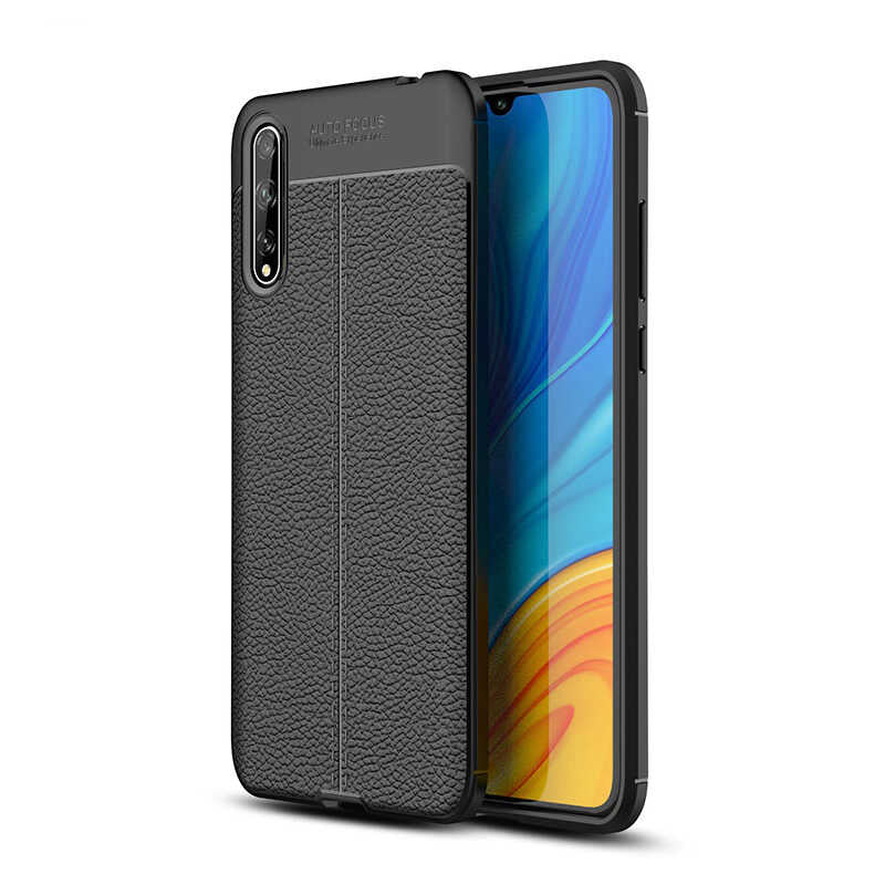 __vg|Siyah|0|8682314034548-01|Huawei P Smart S (Y8P) Kılıf Gordonix Niss Silikon Kapak