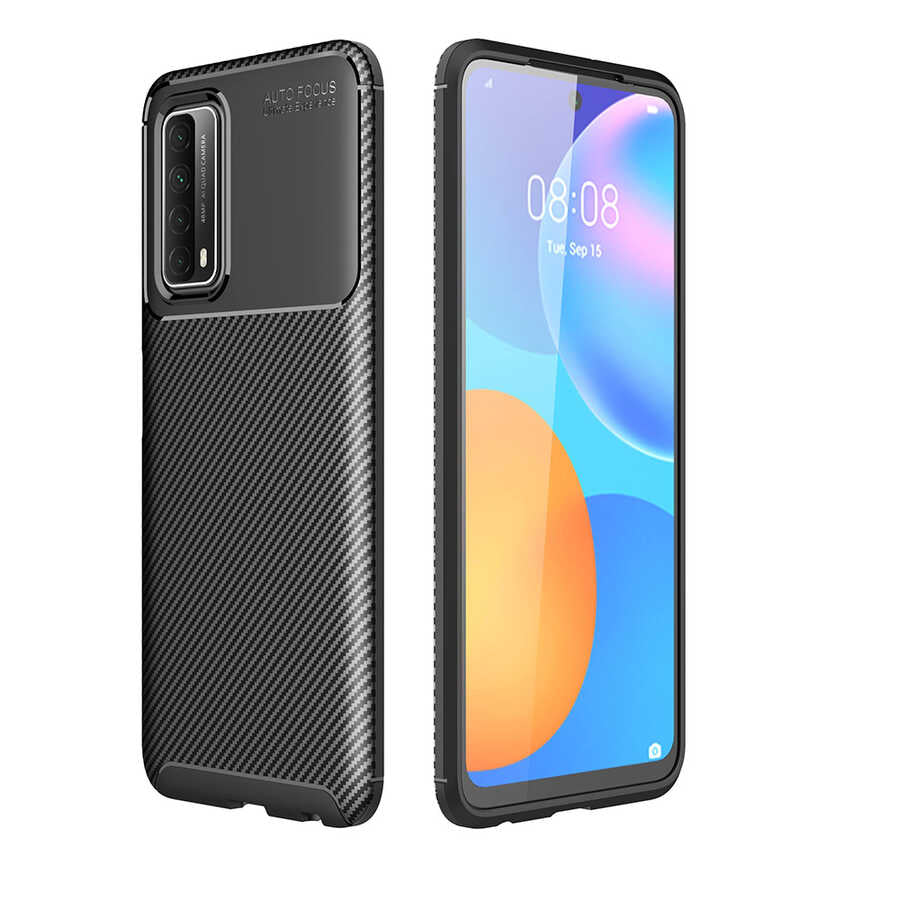 __vg|Siyah|0|8682314085199-01|Huawei P Smart 2021 Kılıf Gordonix Negro Silikon Kapak