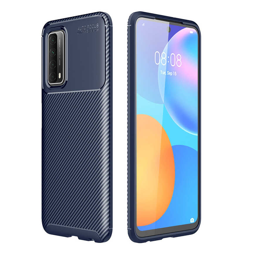 __vg|Lacivert|0|8682314085205-01|Huawei P Smart 2021 Kılıf Gordonix Negro Silikon Kapak