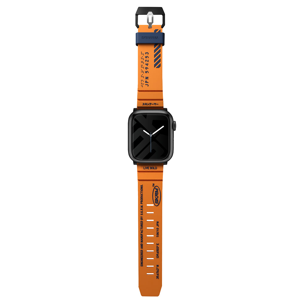 __vg|Turuncu|0|8886461241808-01|Apple Watch 42mm SkinArma Shokku Silikon Kordon