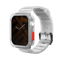 __vg|Beyaz|0|8886461241822-01|Apple Watch 7 45mm SkinArma Kurono Sert PC Kasa Koruyucu + Shokku Silikon Kordon
