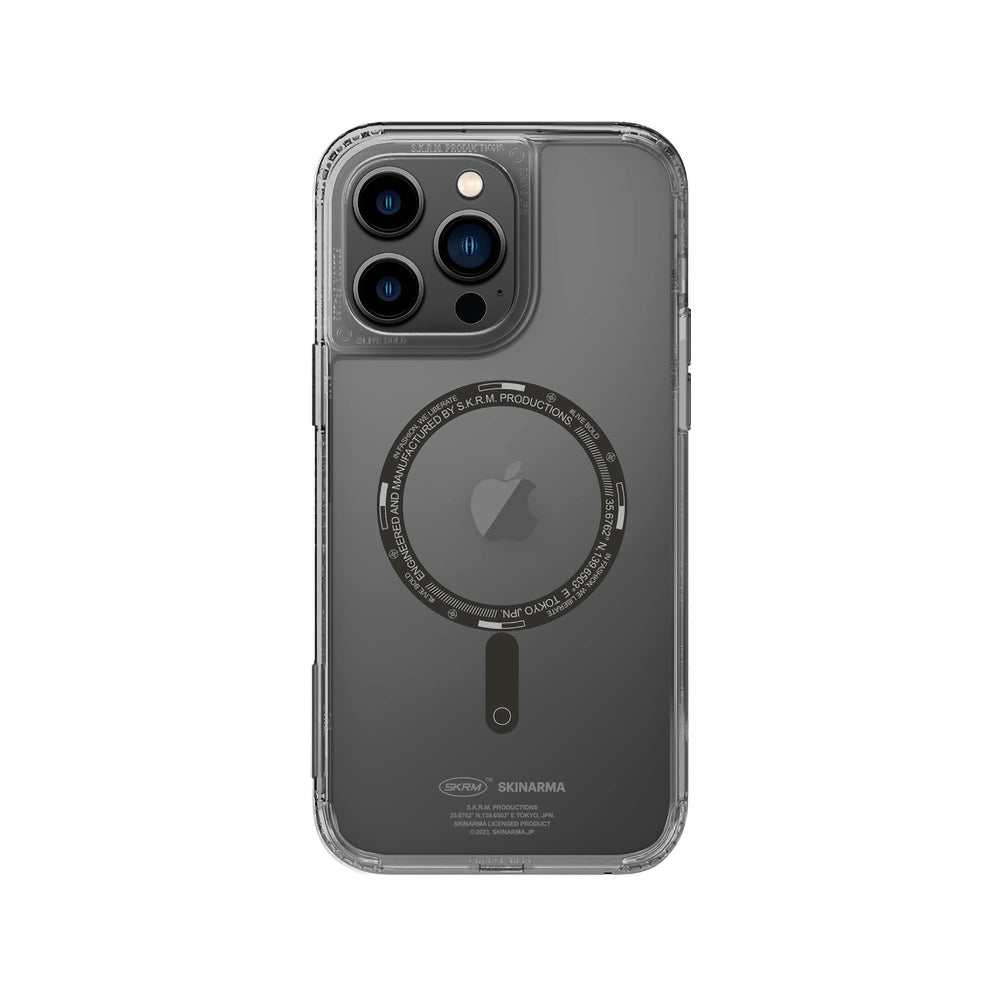 __vg|Füme|0|8886461242003-01|Apple iPhone 14 Pro Max Kılıf SkinArma Şeffaf Airbag Tasarımlı MagSafe Şarj Özellikli Saido Kapak