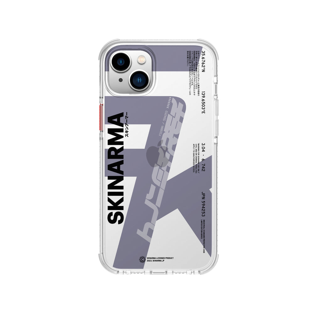 __vg|Mor|0|8886461242546-01|Apple iPhone 14 Kılıf SkinArma Şeffaf Airbag Tasarımlı Raku Kapak