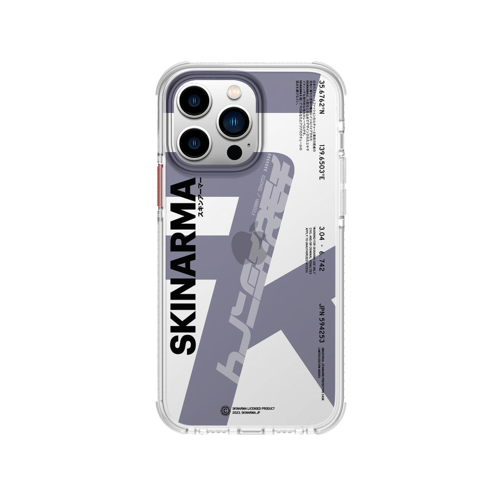 __vg|Mor|0|8886461242607-01|Apple iPhone 14 Pro Max Kılıf SkinArma Şeffaf Airbag Tasarımlı Raku Kapak