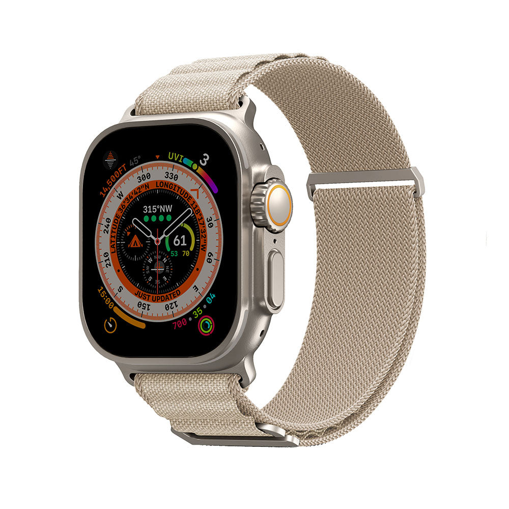 __vg|Krem|0|8886461243048-01|Apple Watch 44mm SkinArma Kobu Hasır Kordon